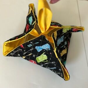 Handmade casserole carrier, kitchen themed